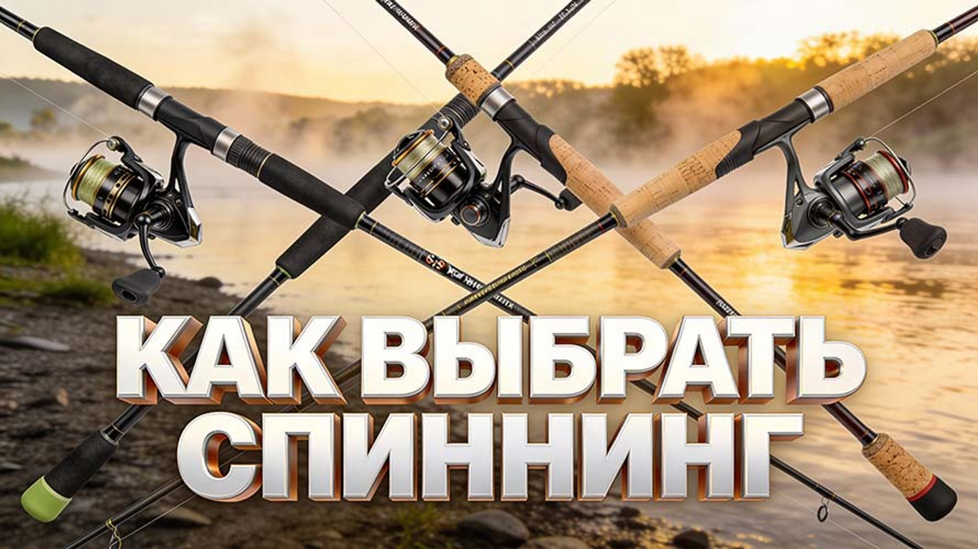 КАК ВЫБРАТЬ СПИННИНГ ПОД РАЗНЫЕ ЗАДАЧИ: Полное руководство