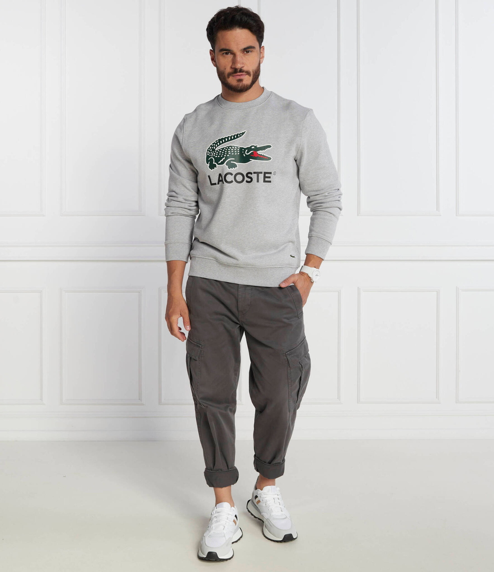 Худи Lacoste - серый(SH1281)