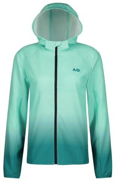 Женская Кофта теннисная Australian Open Accelerate Jacket - court ombre