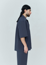 Рубашка с коротким рукавом | grey-violet