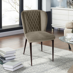 Стул Next, бархат пепельно-бежевый 25