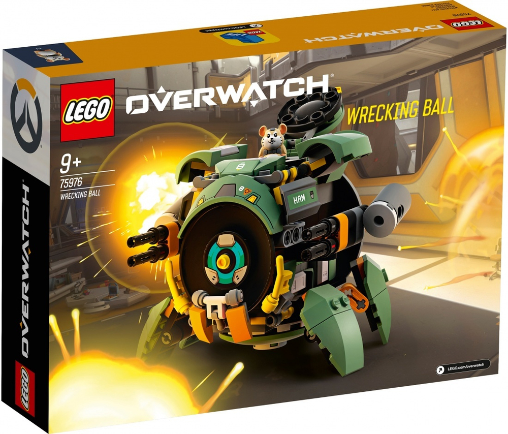 LEGO Overwatch: Таран 75976 — Wrecking Ball — Лего Овервотч