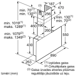 Вытяжка Bosch DWF97RW62