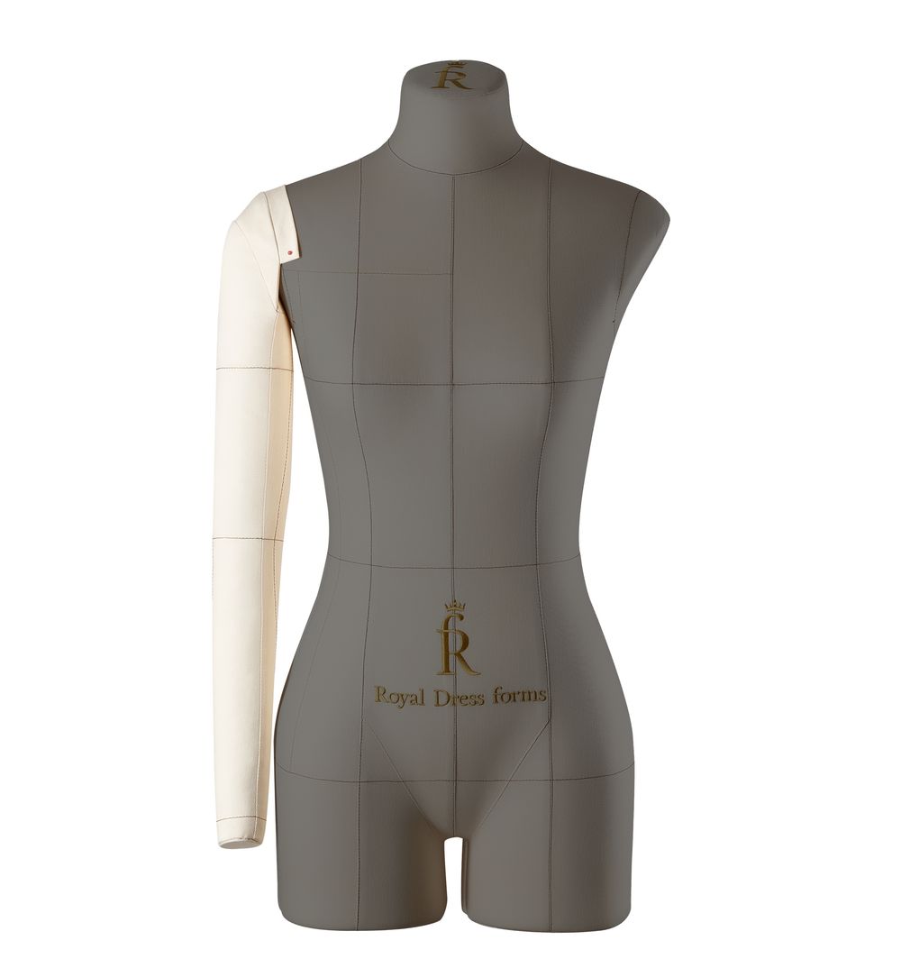 Правая рука для манекена Моника, бежевая, размер 42-44 тип фигуры Прямоугольник