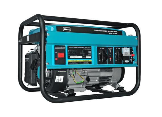 Бензиновый генератор Wert G 3000