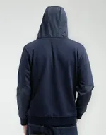 Худи We Don’t Care Diagonal Zip Hoodie Navy