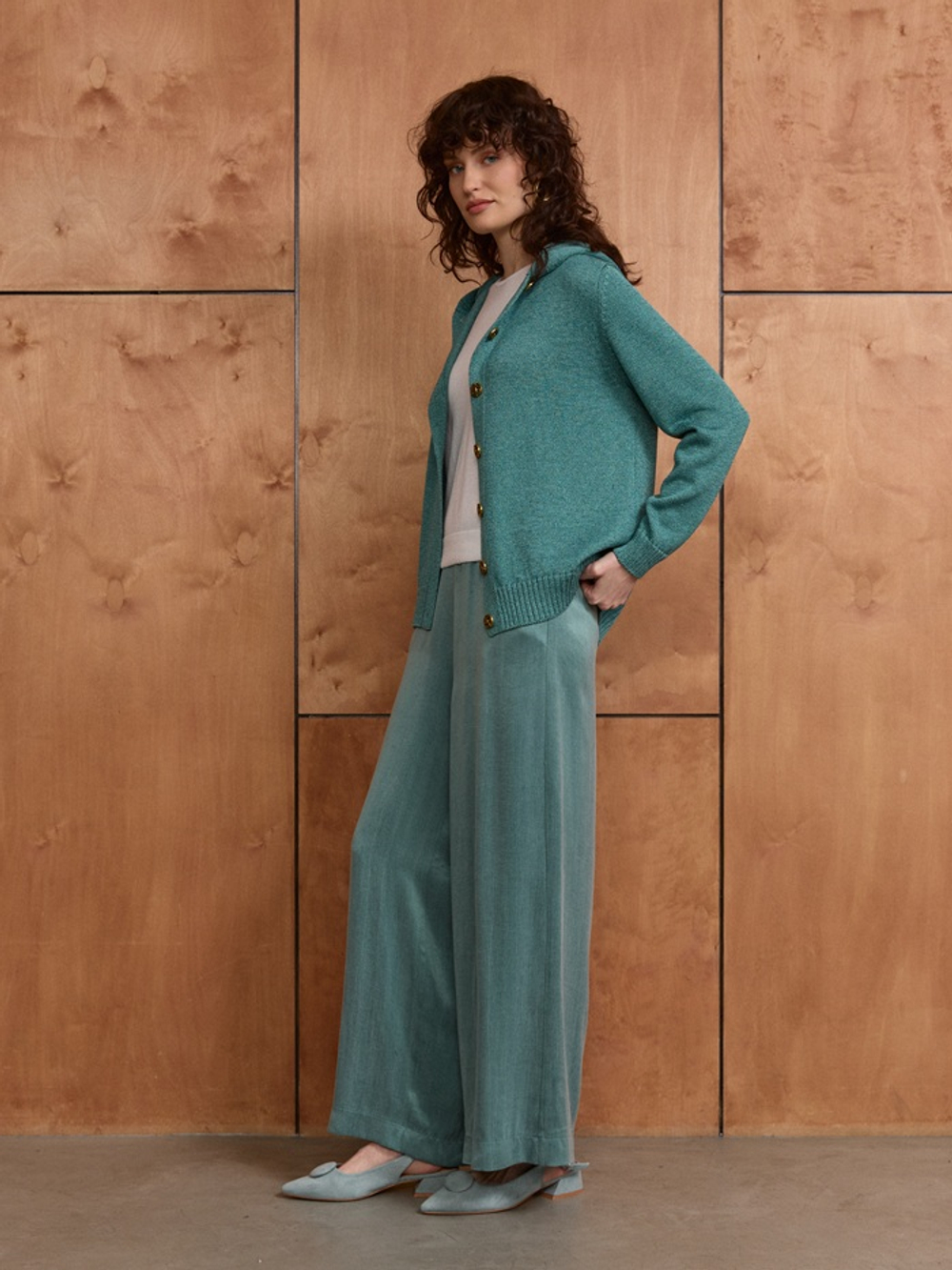 Жакет с капюшоном 2679 TINONA