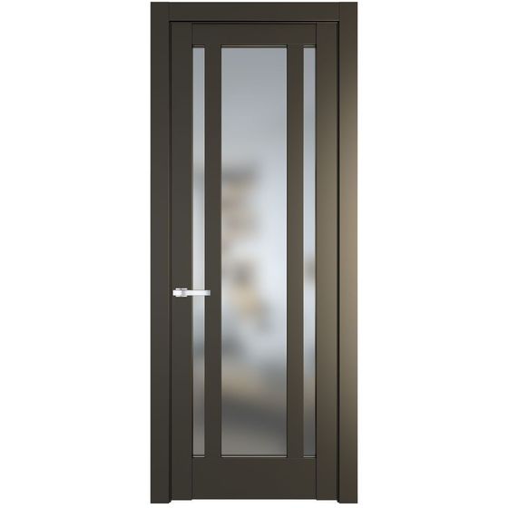 Фото межкомнатной двери эмаль Profil Doors 3.5.2PM перламутр бронза стекло матовое