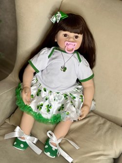 Кукла Реборн мягконабивная 60см в пакете (FA-072)