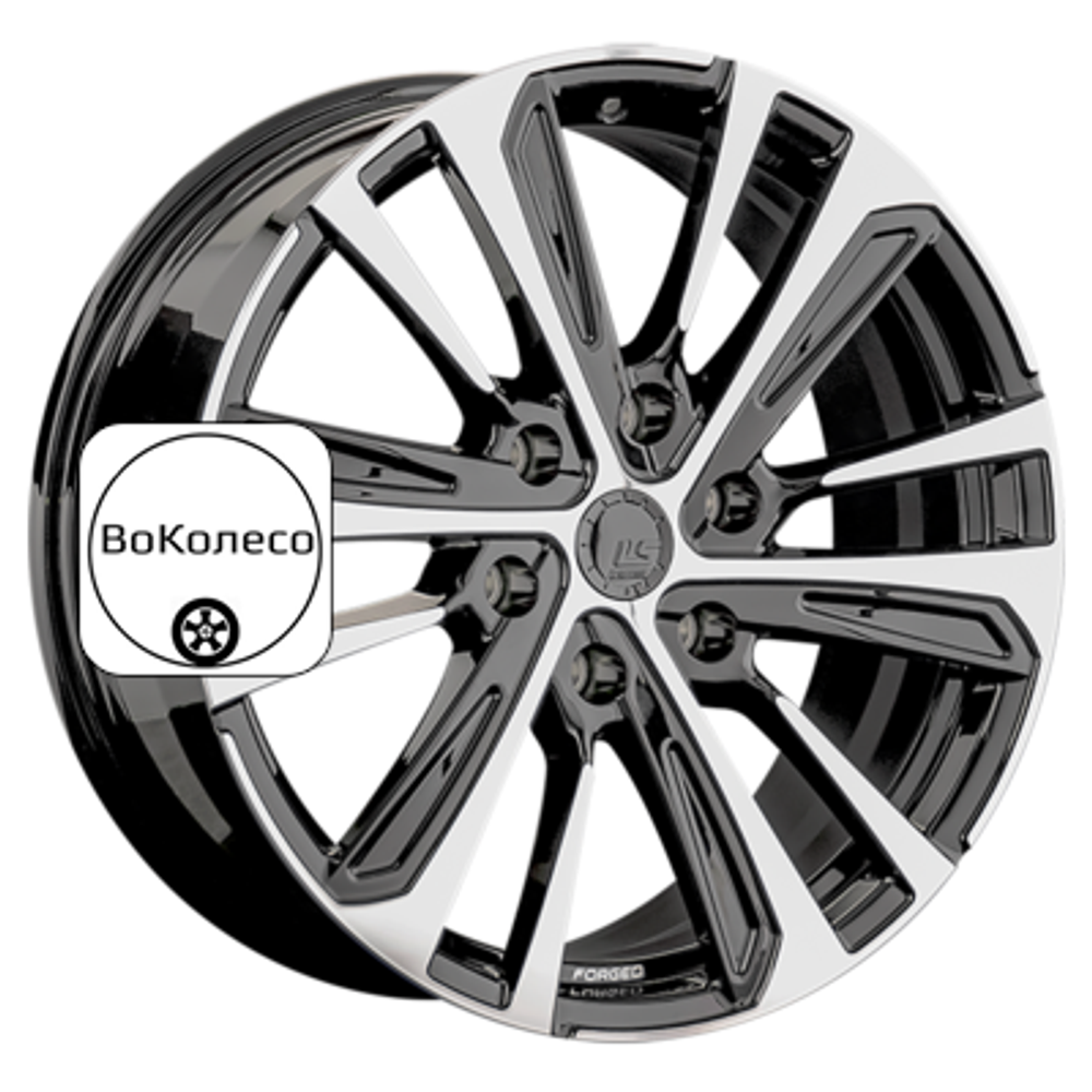 8,5x19/6x114,3 ET38 D67,1 LS FG19 BKF (конус, C570) LS Forged