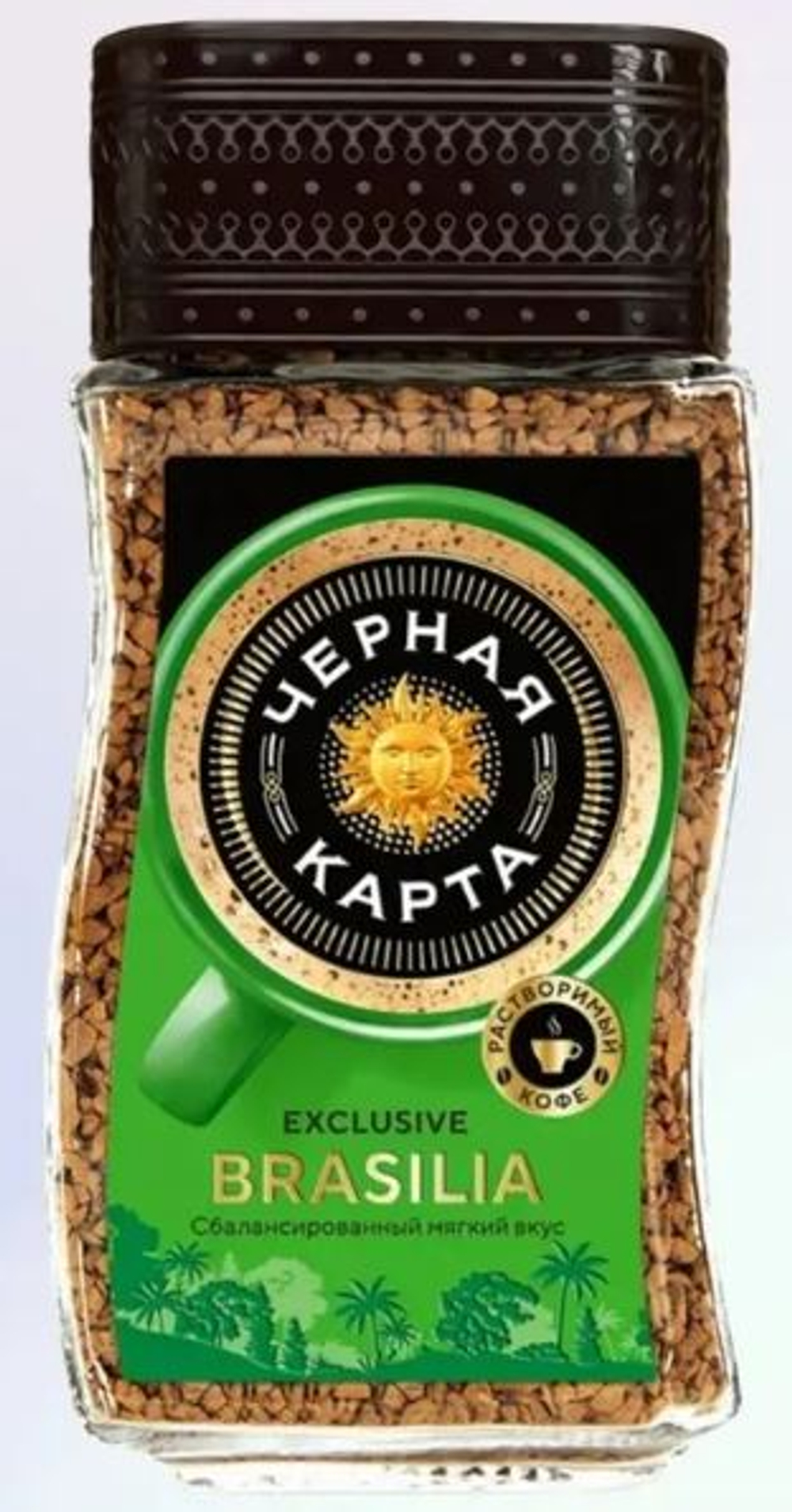 Кофе растворимый Черная Карта 190гр