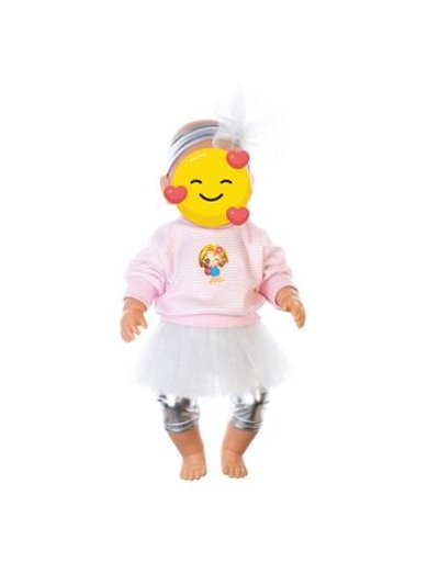 Нарядная одежда для куклы  ростом 43см (889)