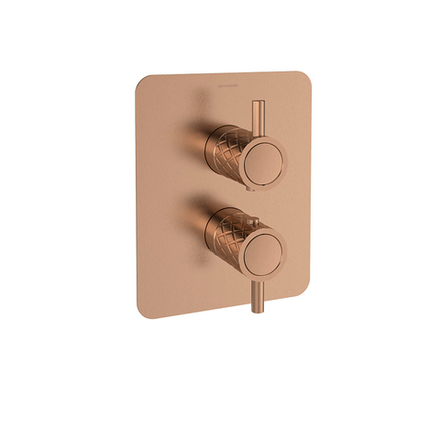 Встраиваемый термостатический смеситель для душа на 1 выход ODISEA JOYA 592421SCUC медь