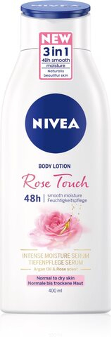Nivea Rose Touch - увлажняющее молочко для тела /   400  ml  / GTIN 2800017419608