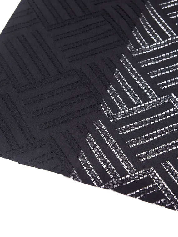 Сетка эластичная арт.0937, ромб, Италия, черный 170