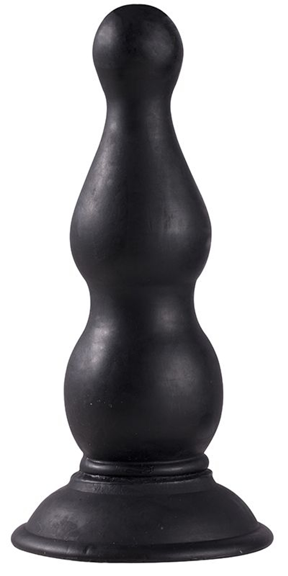 Чёрная анальная пробка с тонким кончиком MENZSTUFF PAWN PROBE BLACK - 15 см. (Цвет: черный)