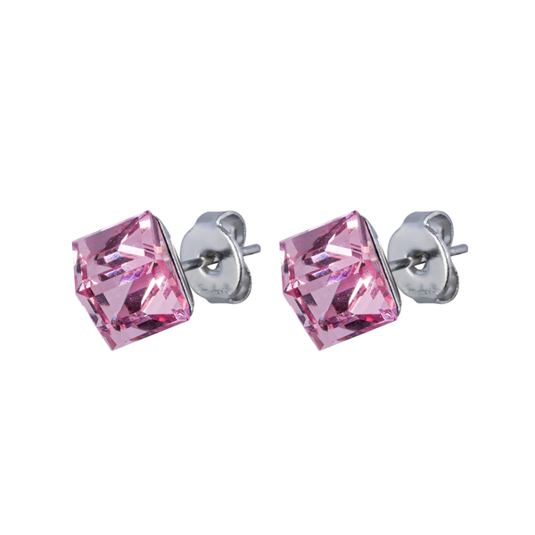 Серьги пусеты Fiore Luna  Pink SWE2127/2 P S