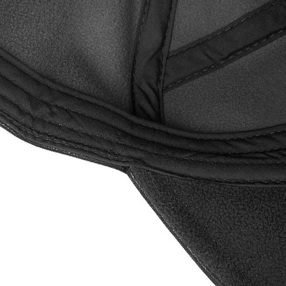 Бейсболка утепленная Tornado, Крэк, цв.черный р.L Helios