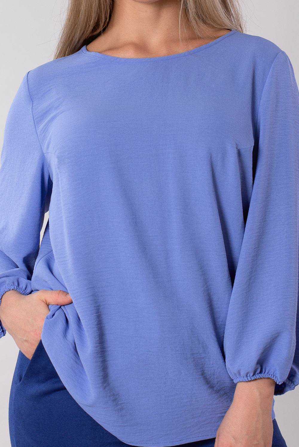 Блузка женская 3246ЛПА, ниагара #30Н093246ЛП