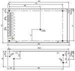 Преобразователь AC-DC сетевой Mean Well ADD-155B