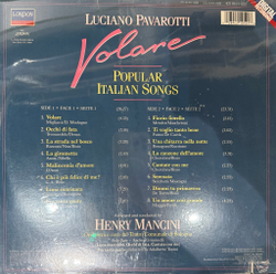 Виниловая пластинка Luciano Pavarotti, Henry Mancini – Volare LP