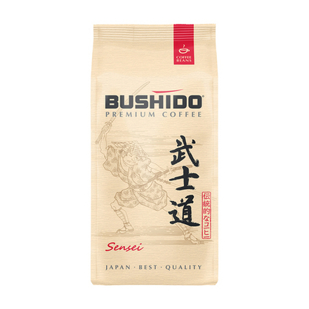 Кофе в зернах Bushido Sensei, 227 г (Бушидо)