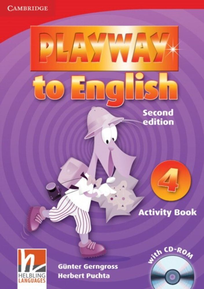 Playway to English (Second Edition) 4 Activity Book with CD-ROM