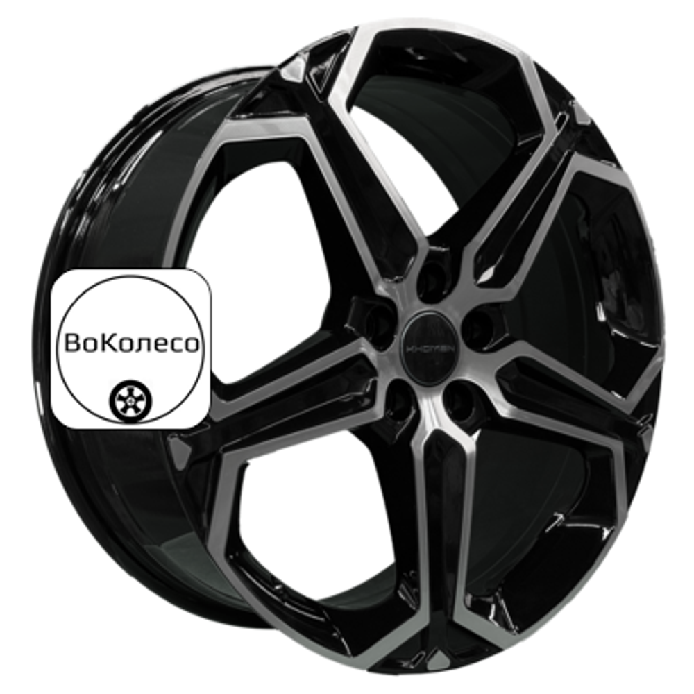 7,5x19/5x114,3 ET40 D60,1 KHW1909 (NX/RAV4) Black-FP Khomen Wheels