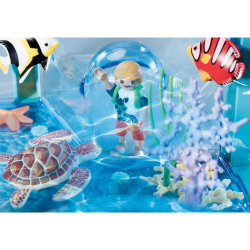Playmobil - Океанариум Family Fun с бассейном для пингвинов 70537 / артикул   70537  / GTIN 4008789705372