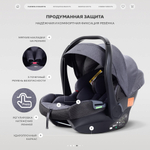 Детская коляска Rant Garda 3 в 1 с автокреслом Carry Pro Graphite Olive