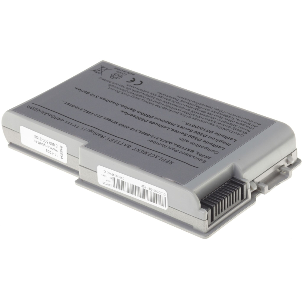 Аккумуляторная батарея AnyBatt 4400 mAh для ноутбуков Dell C1295, M9014, C2601, C2451