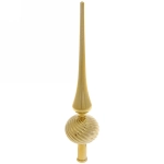 Верхушка на ёлку 28 см «Волна», Золото