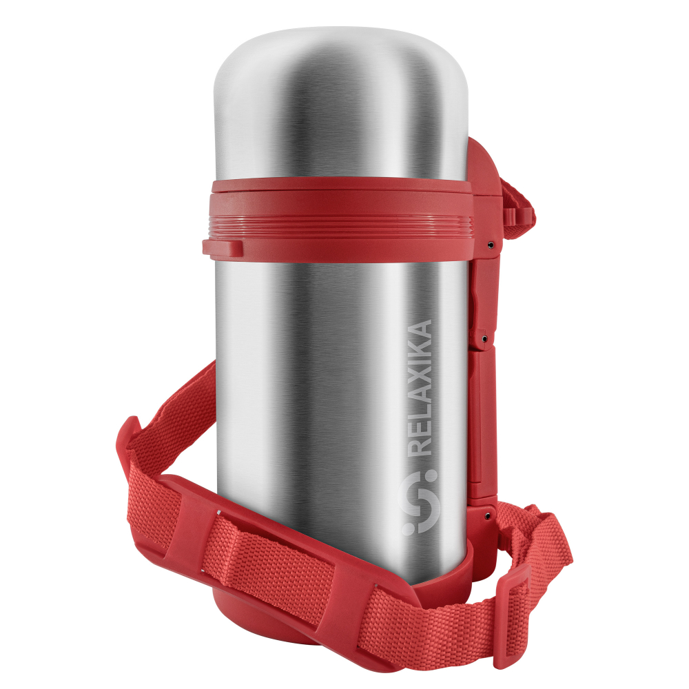 Термос универсальный (для еды и напитков) Relaxika 201 (1 литр), стальной