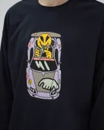 Лонгслив Anteater Car by Vanya Fomin Черный