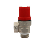 Предохранительный  клапан 3BAR 1/2"гх1/2"ш красный "ViEiR" VR33FMK-3