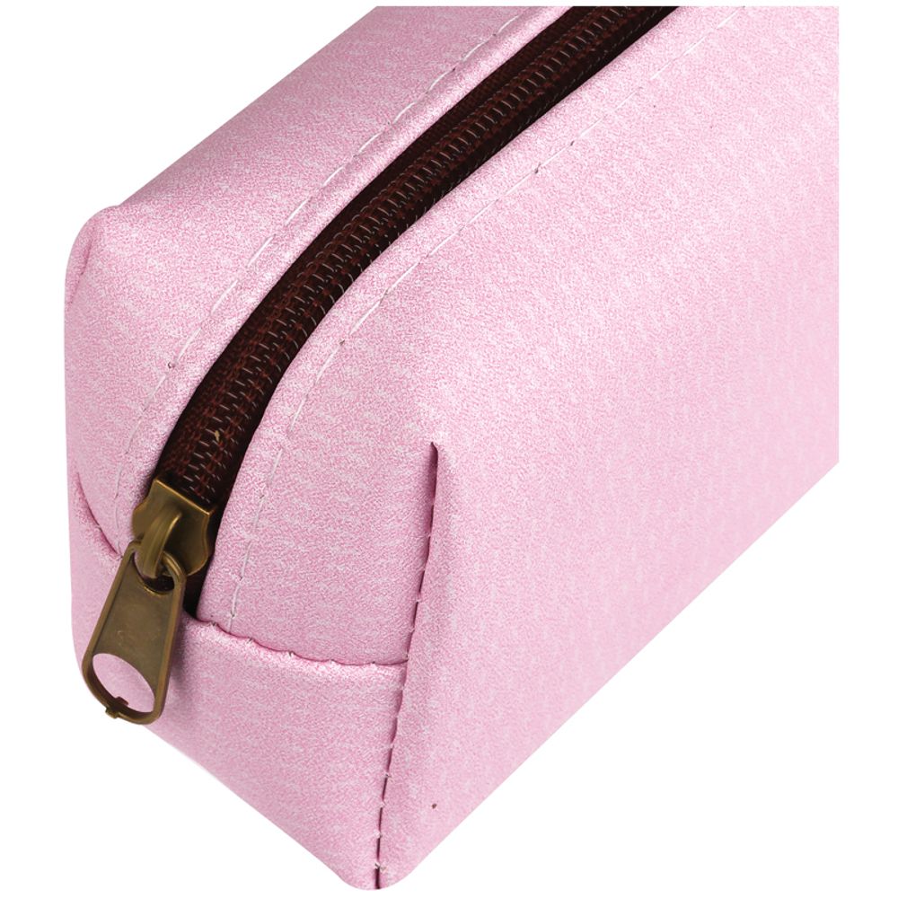 Пенал мягкий, 200*55*40 MESHU "Pink bear", искусственная кожа