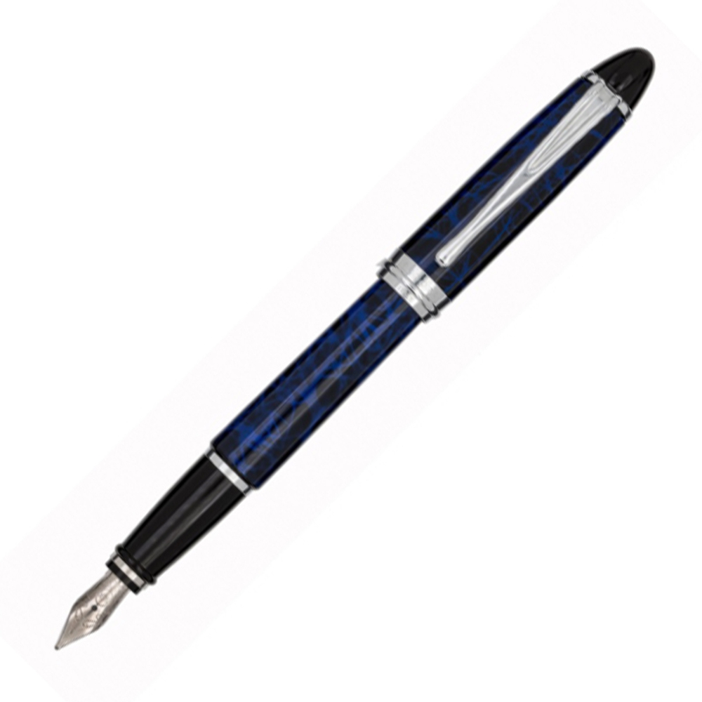 Перьевая ручка Aurora Ipsilon Lacca Blue CT, перо - М, в подарочной коробке