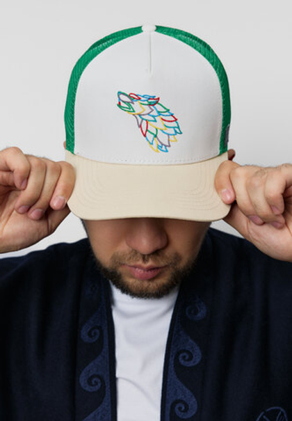 Кепка KOK BORI BEIGE GREEN