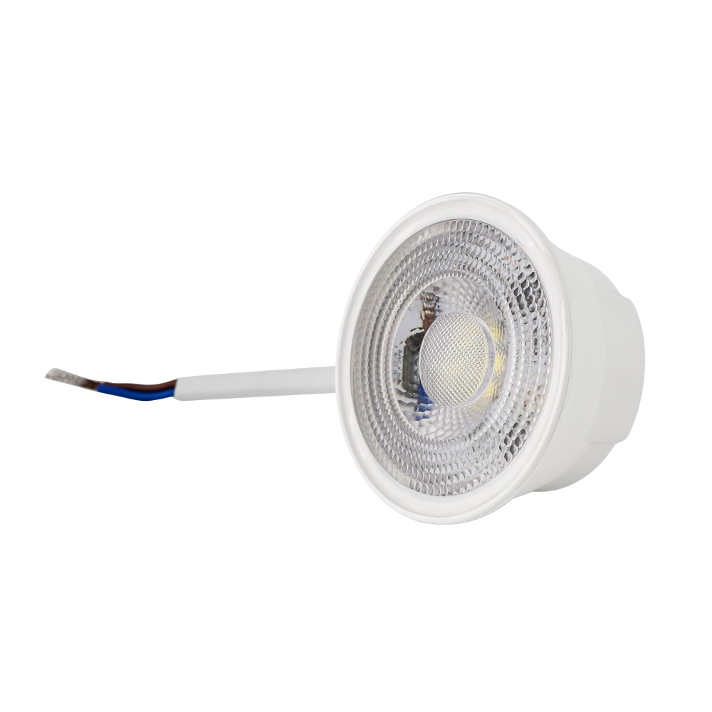 ST907.508.01_3 Светильник встраиваемый со сменным модулем ST-Luce белый/прозрачный LED 1*5.5W 4000K Встраиваемые светильники