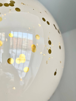 Большой шар песочный с индивидуальной надписью №2841