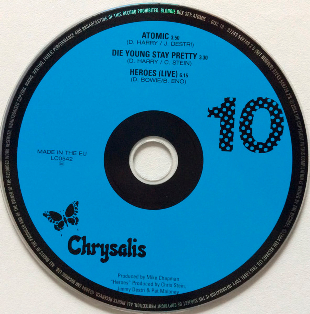 Blondie / Singles Box (15 CD Single)