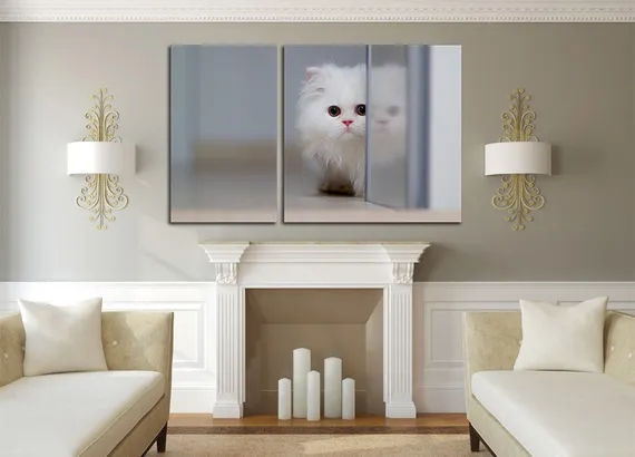 Модульная картина "Пушистый друг"