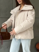 Куртка осенняя короткая без капюшона