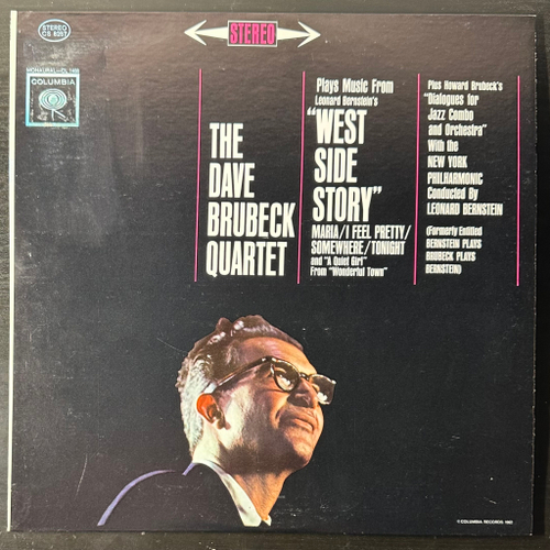 The Dave Brubeck Quartet ‎– Music From "West Side Story" And Other Works (США)
