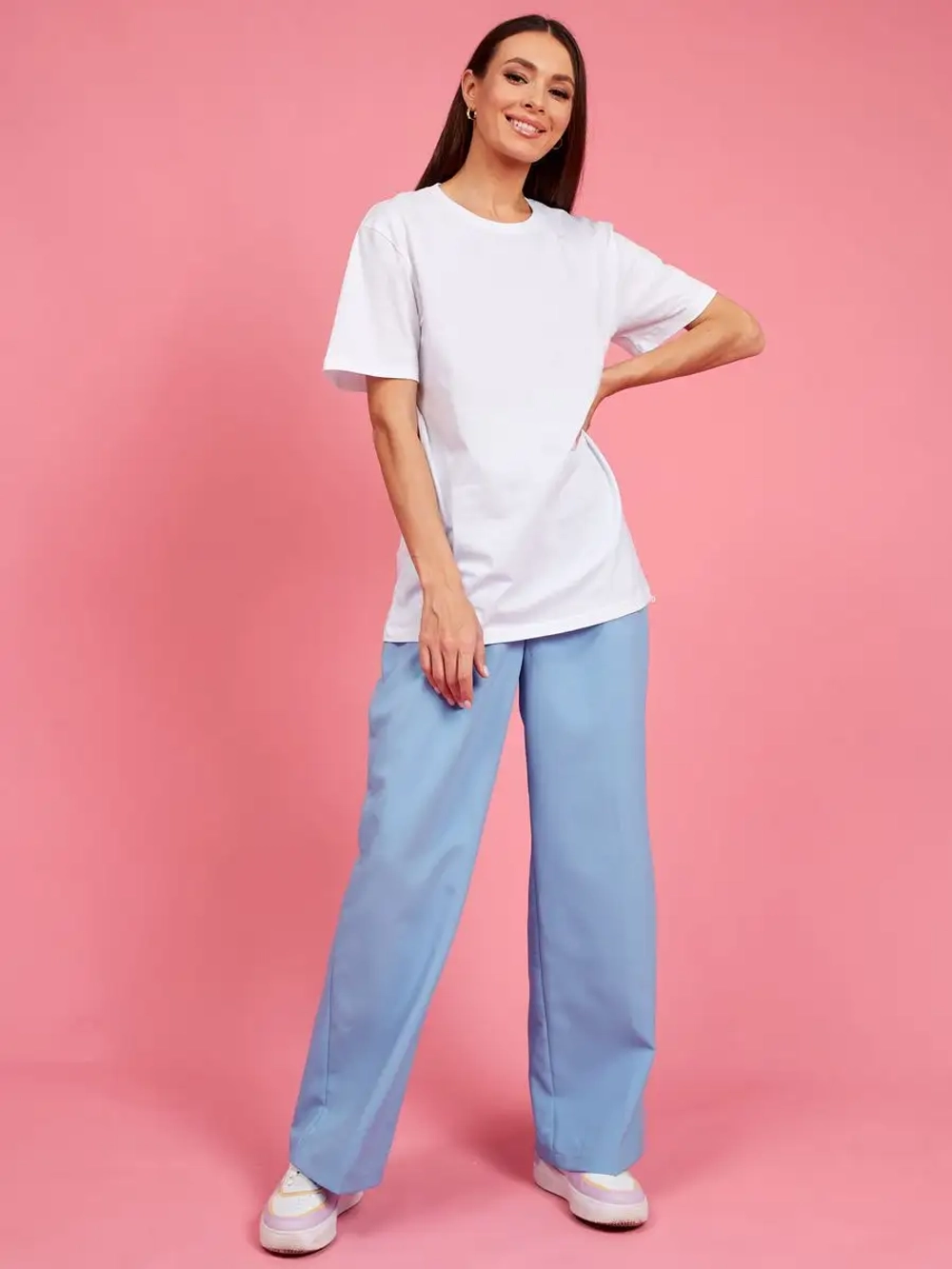 Футболка с принтом на спине женская и мужская оверсайз