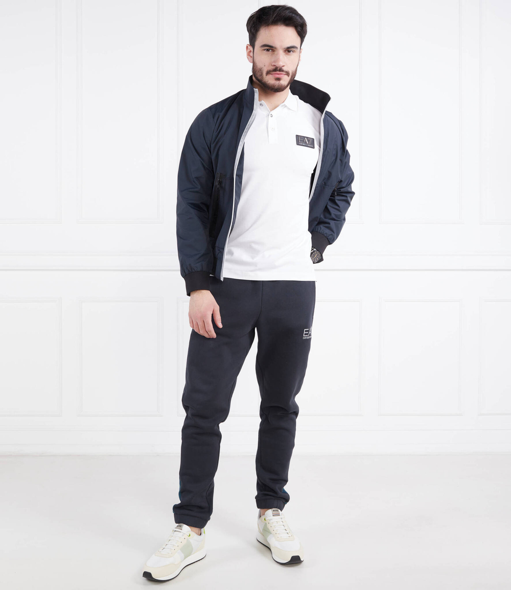 Поло EA7 - белый(3RPF78 PJBVZ)