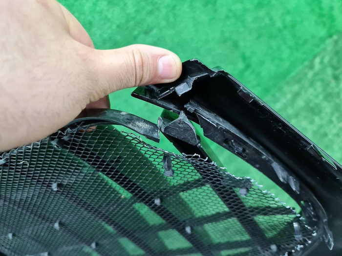 Бампер передний Mercedes GLE V167 (18-24) В сборе