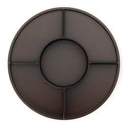 Органайзер для специй Bellwood, черный/орех