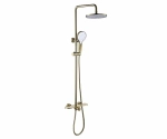 Душевая система Bronze de Luxe Icon 80112CG золото матовое