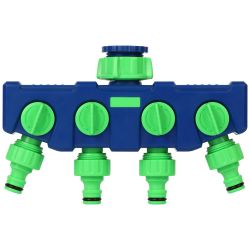 Распределитель GREEN APPLE GAP-FA4 четырехканальный пластик | Аксессуары для полива Green Apple